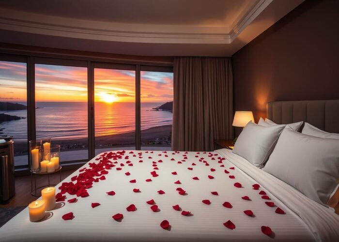 Romantic hotel getaways for couples